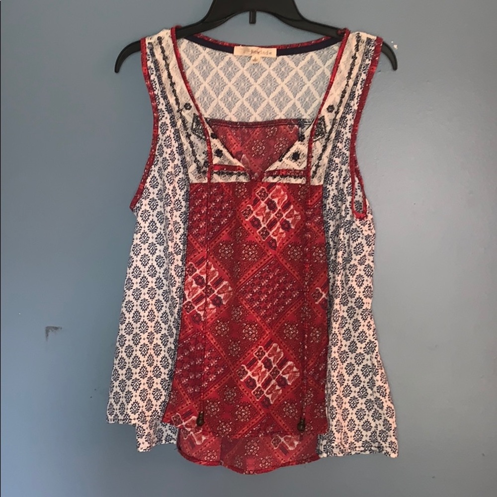 ☮️ Red White and Blue Tank